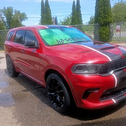 22s instead with new tires HEMI🏁